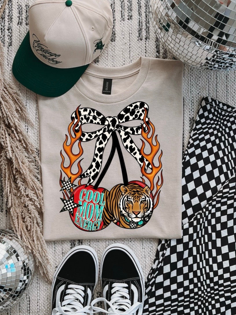 Cool Mom Energy Graphic T-Shirt
