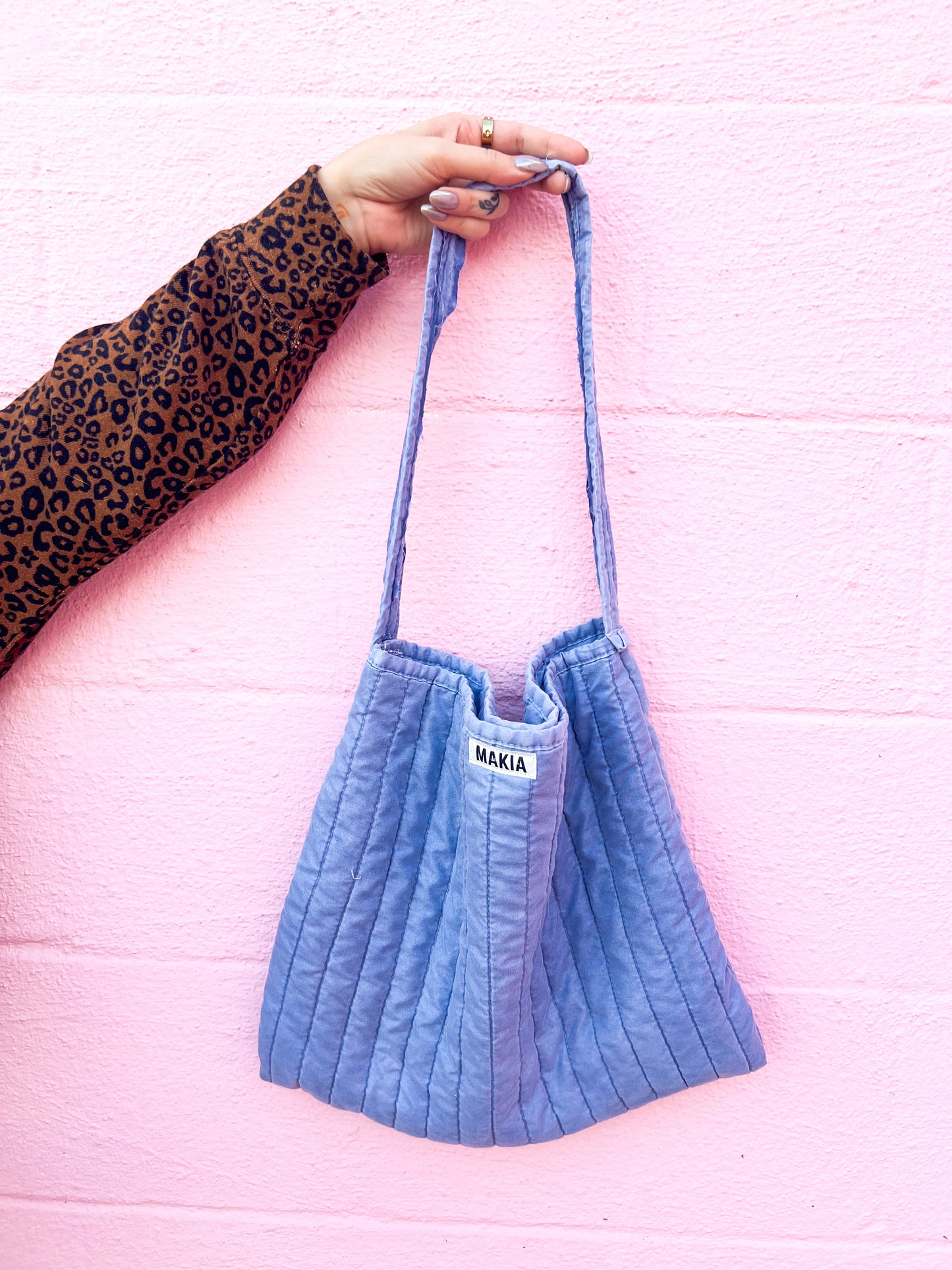 MAKIA Quilted Tote Bag