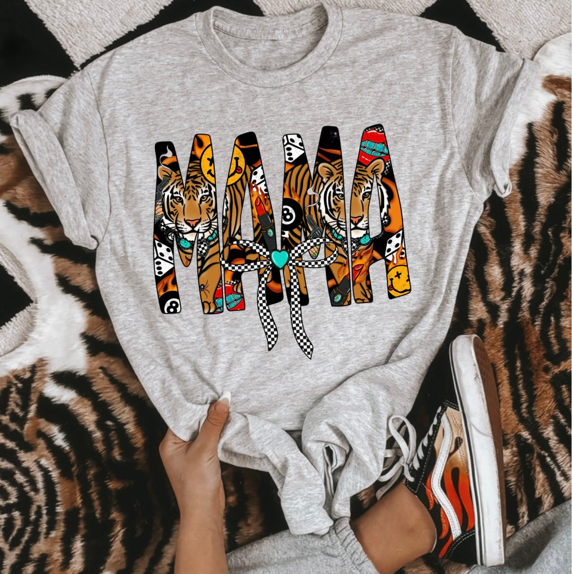 MAMA Western Graphic T-Shirt