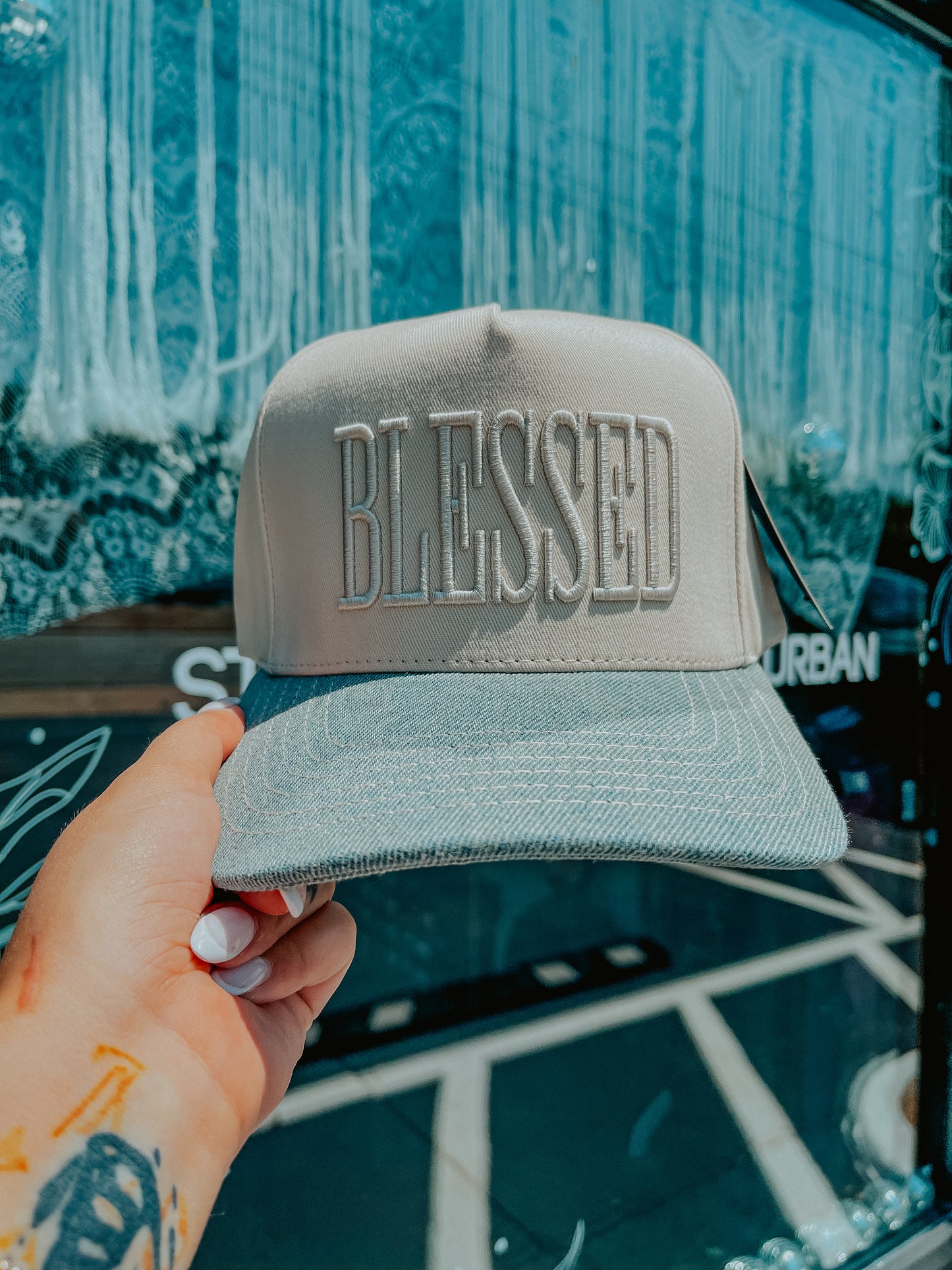 BLESSED TRUCKER HAT