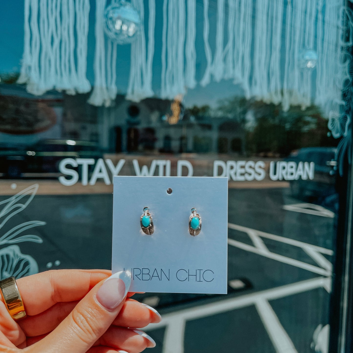 The Lynn Turquoise Earrings
