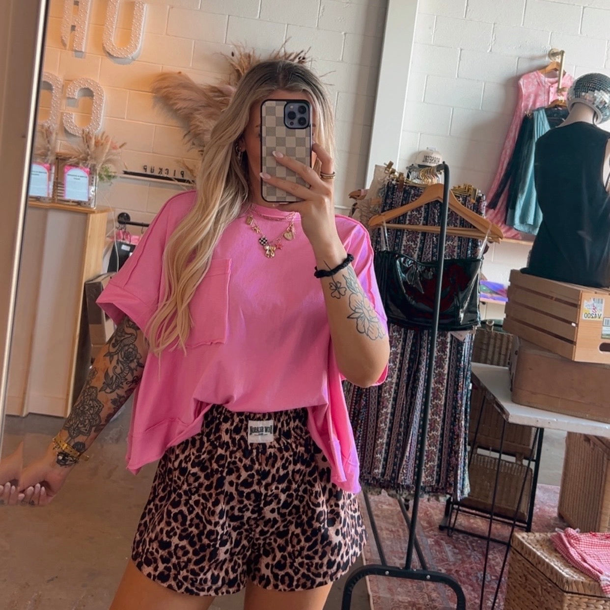Oversized Crop Box Tee