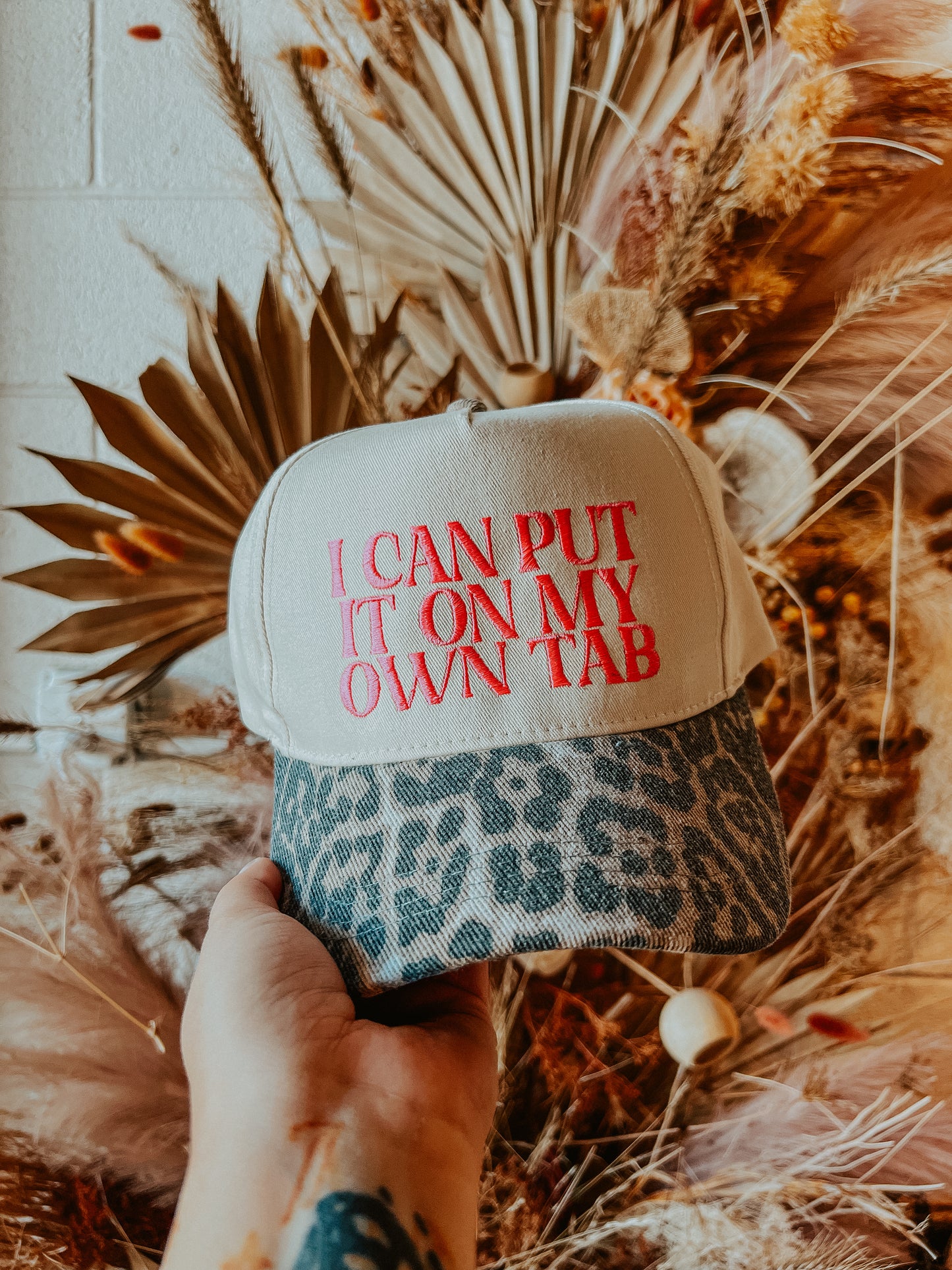 I Can Put It On My Own Tab Trucker Hat