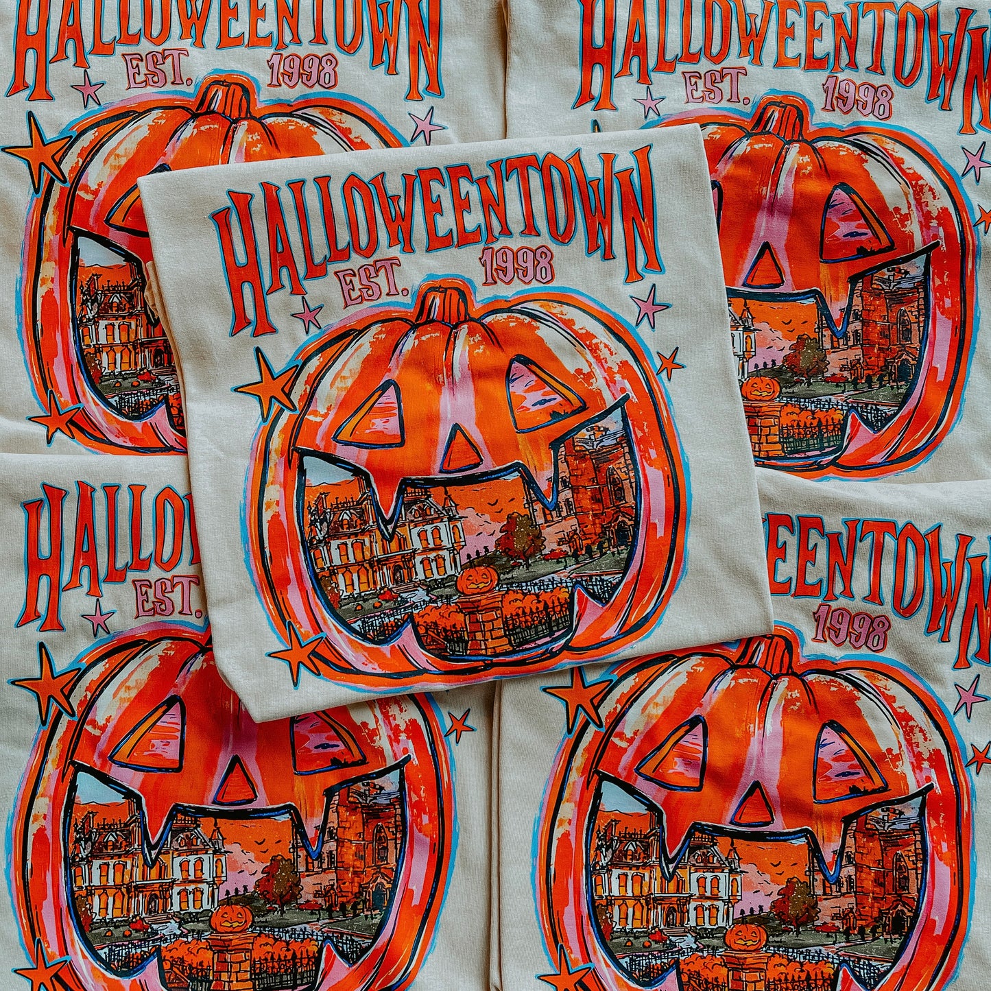 Halloween Town Graphic T-Shirt