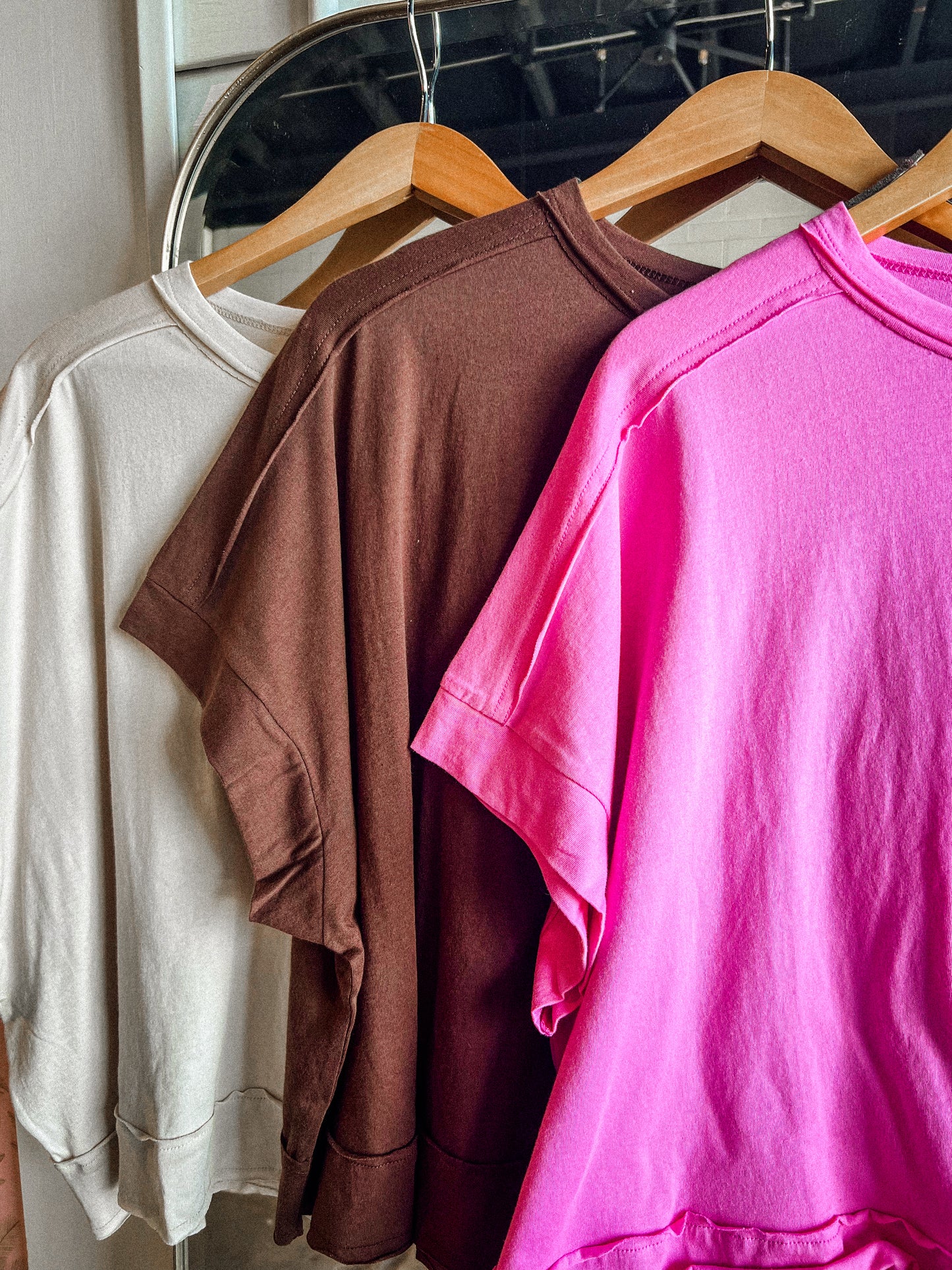 Oversized Crop Box Tee