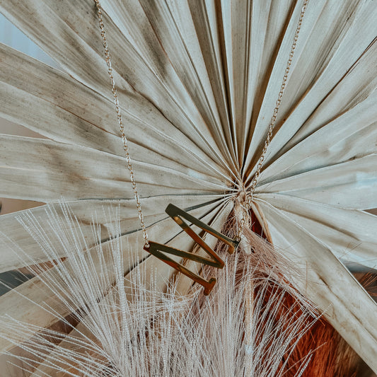 Initial Gold Necklace