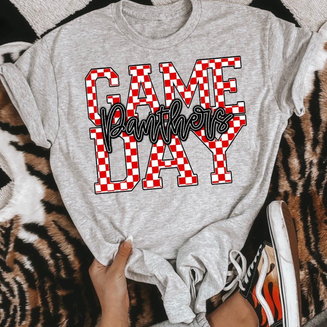 Panthers Game Day Graphic T-Shirt