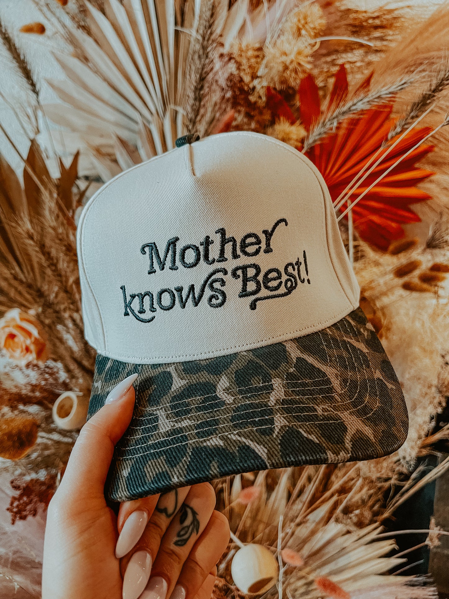 Mother Knows Best Trucker Hat