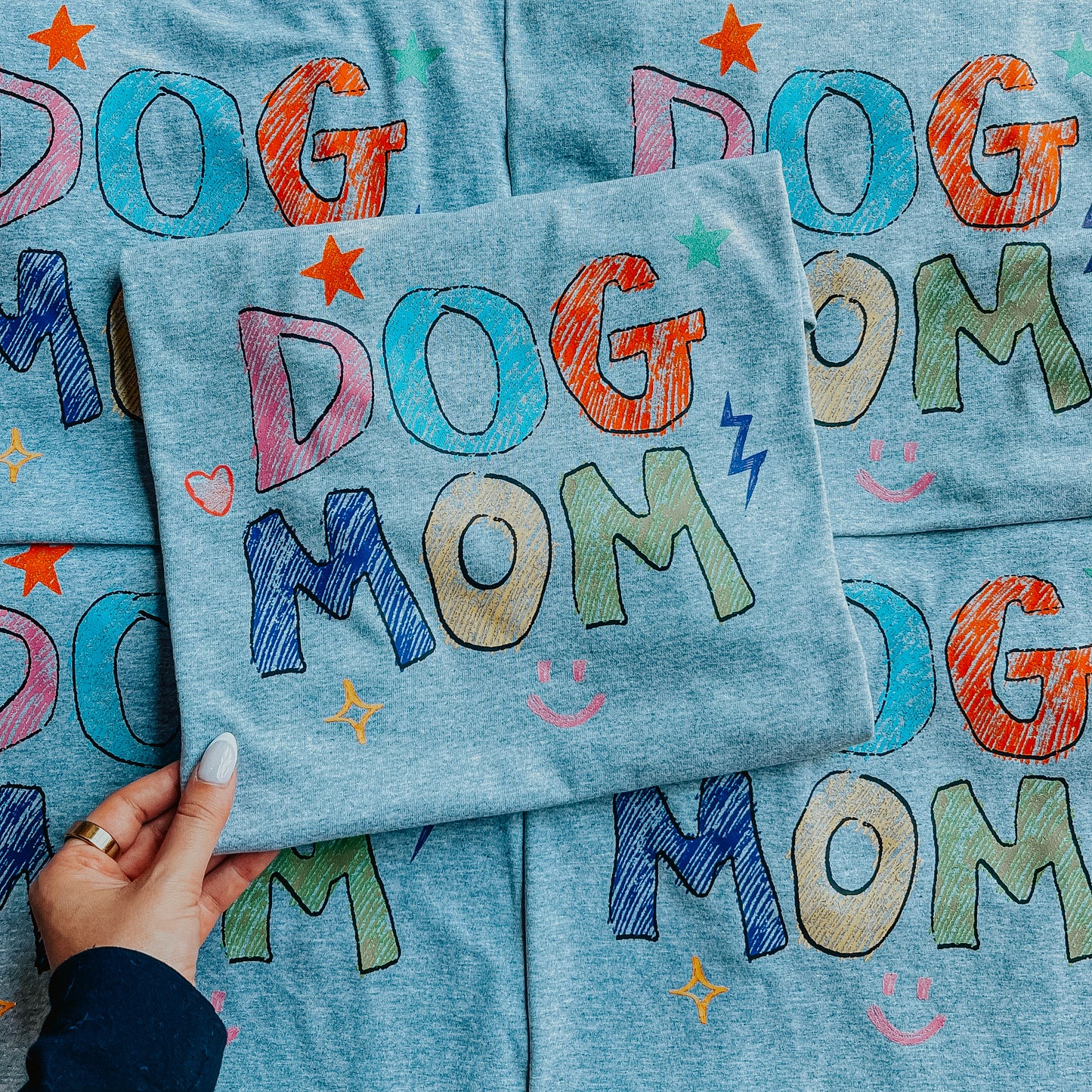 Dog Mom Sweatshirt or T-Shirt