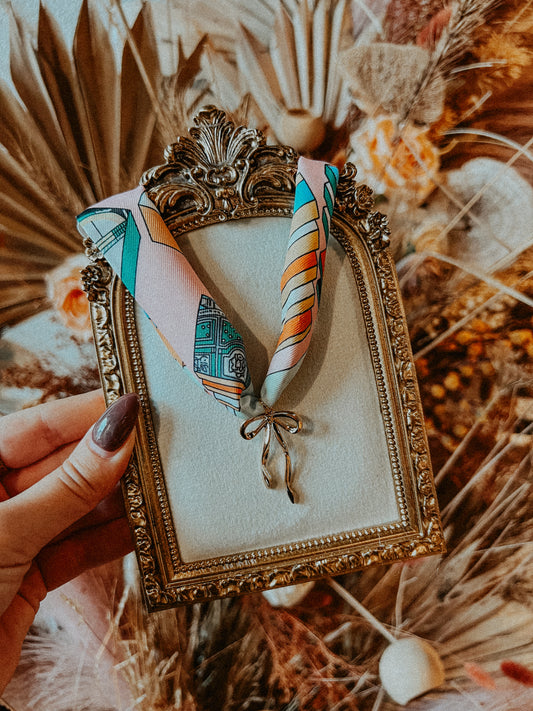 Bow Scarf Necklace