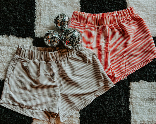 Stripped Boxer Shorts
