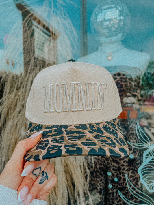 MOMMIN’ Leopard Hat