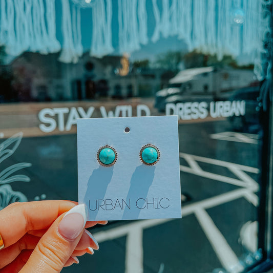 The Ella Turquoise Earrings