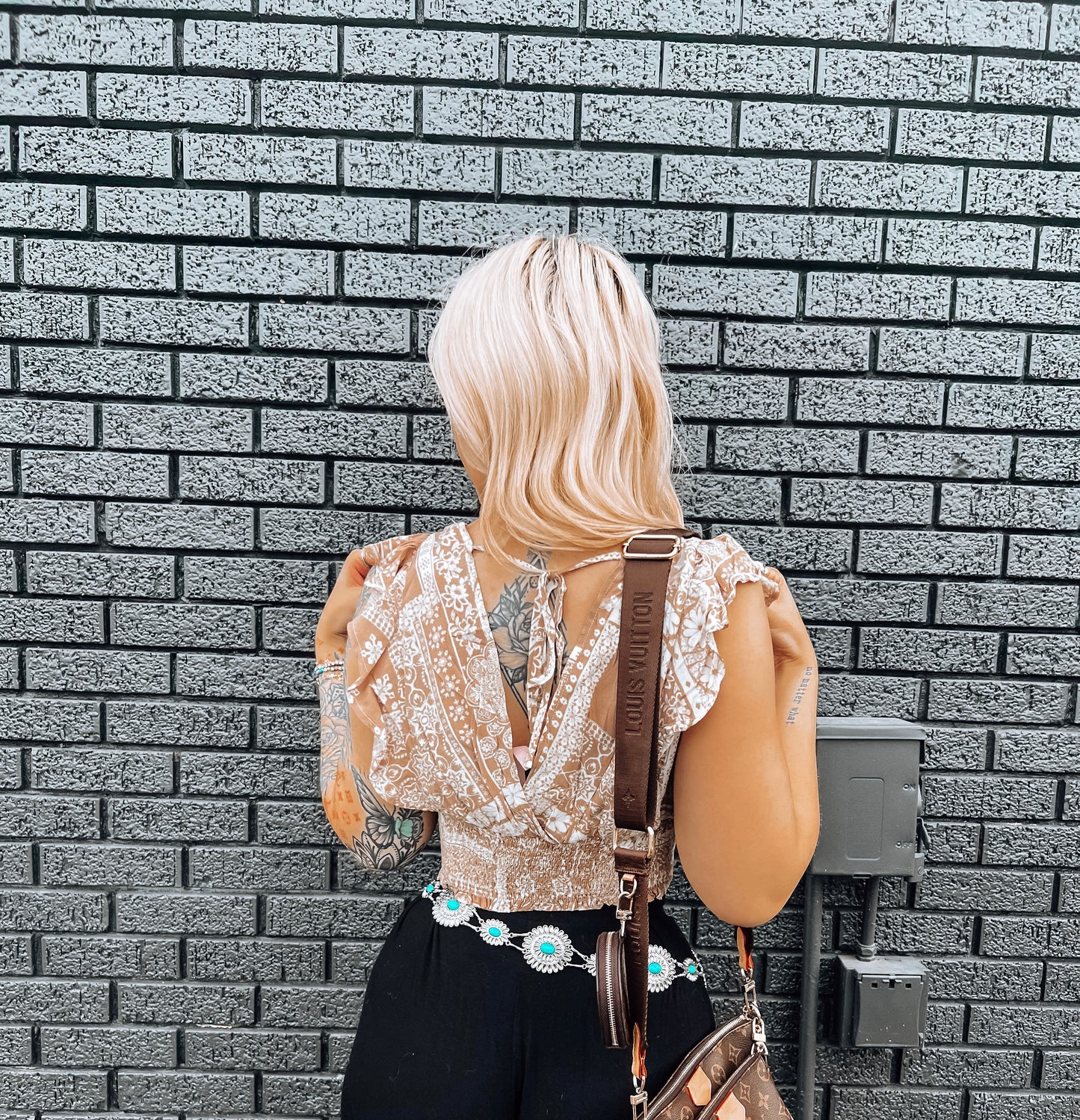 Paisley Ruffled Top