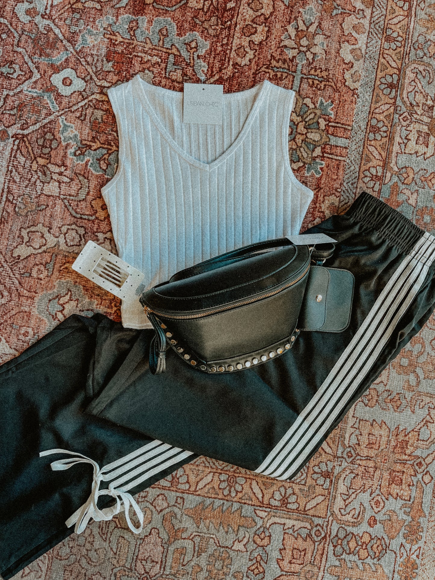 Side Ribbon Detail Pants