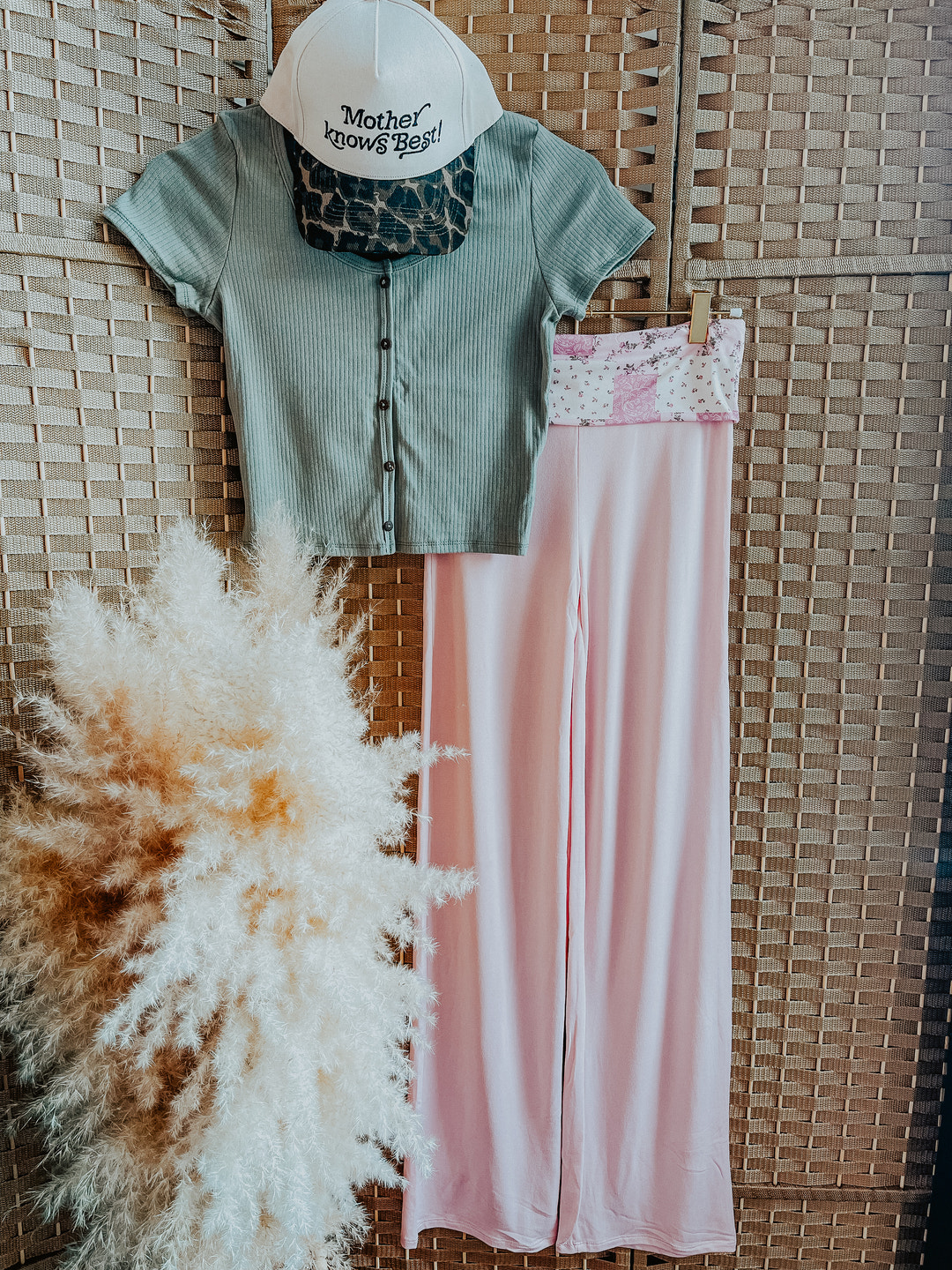 Blush Patchwork Lounge Pants