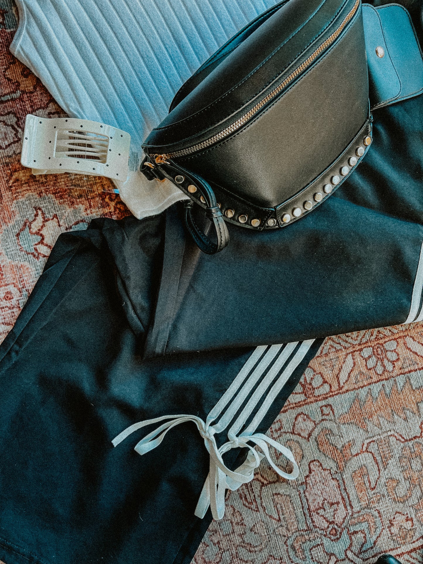 Side Ribbon Detail Pants