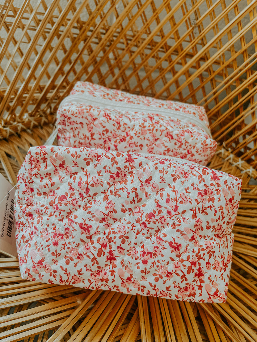Quilted Cosmetic Bags