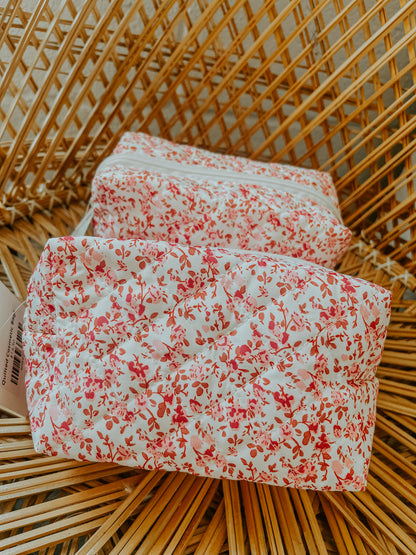 Quilted Cosmetic Bags