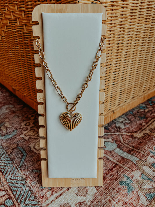 Gold Heart Necklace