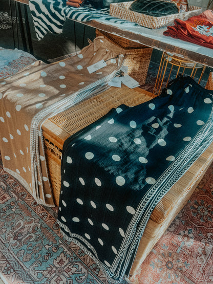Black Polka Dot Pants