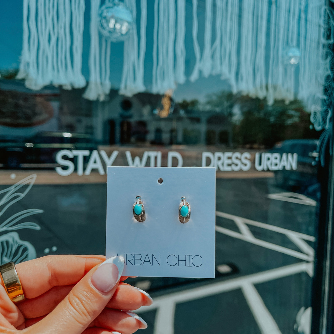 The Lynn Turquoise Earrings