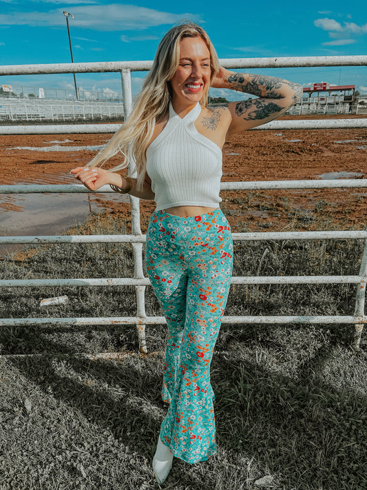 The Blooming Floral Bell Bottoms