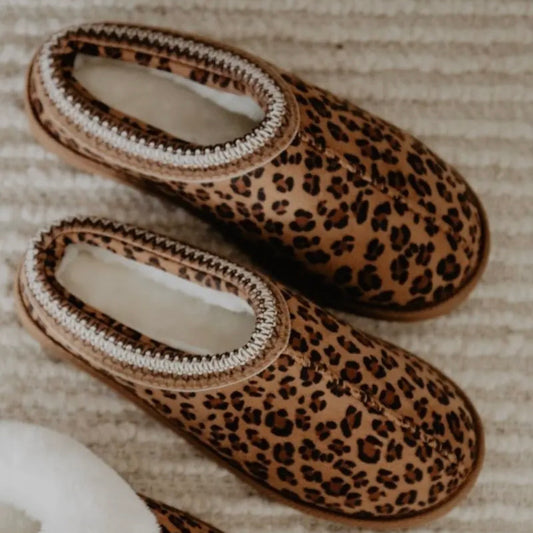 Leopard Slippers-PREORDER