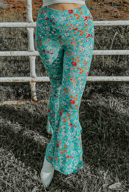 The Blooming Floral Bell Bottoms