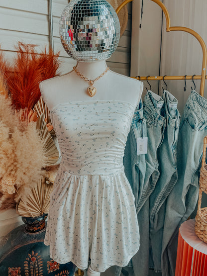 Floral Printed Romper