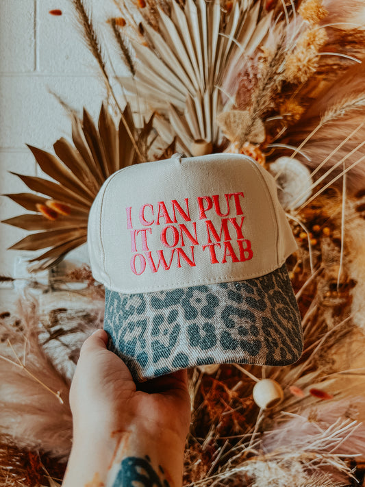 I Can Put It On My Own Tab Trucker Hat