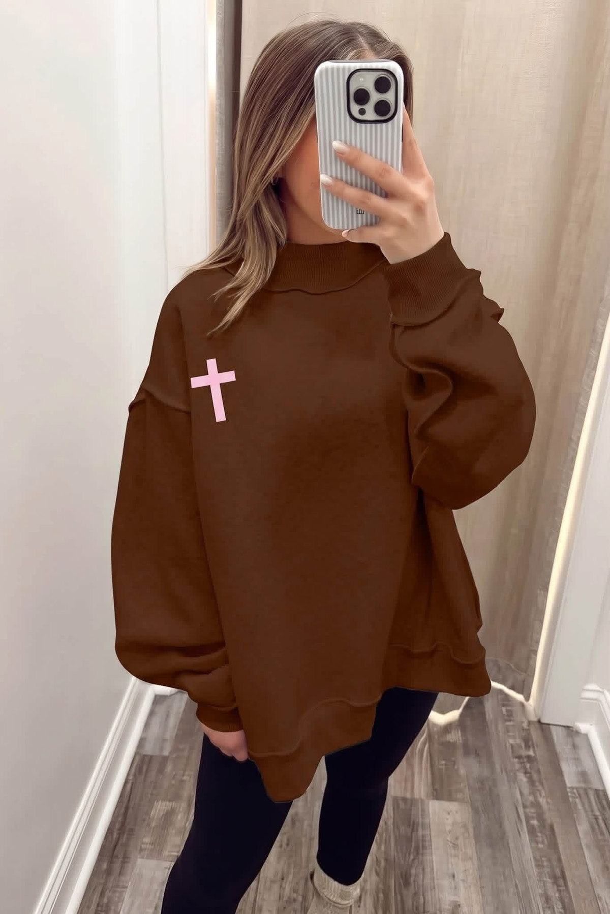 JESUS SAVES REVERSIBLE MOCKNECK