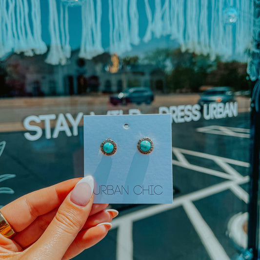 The Mae Turquoise Earrings