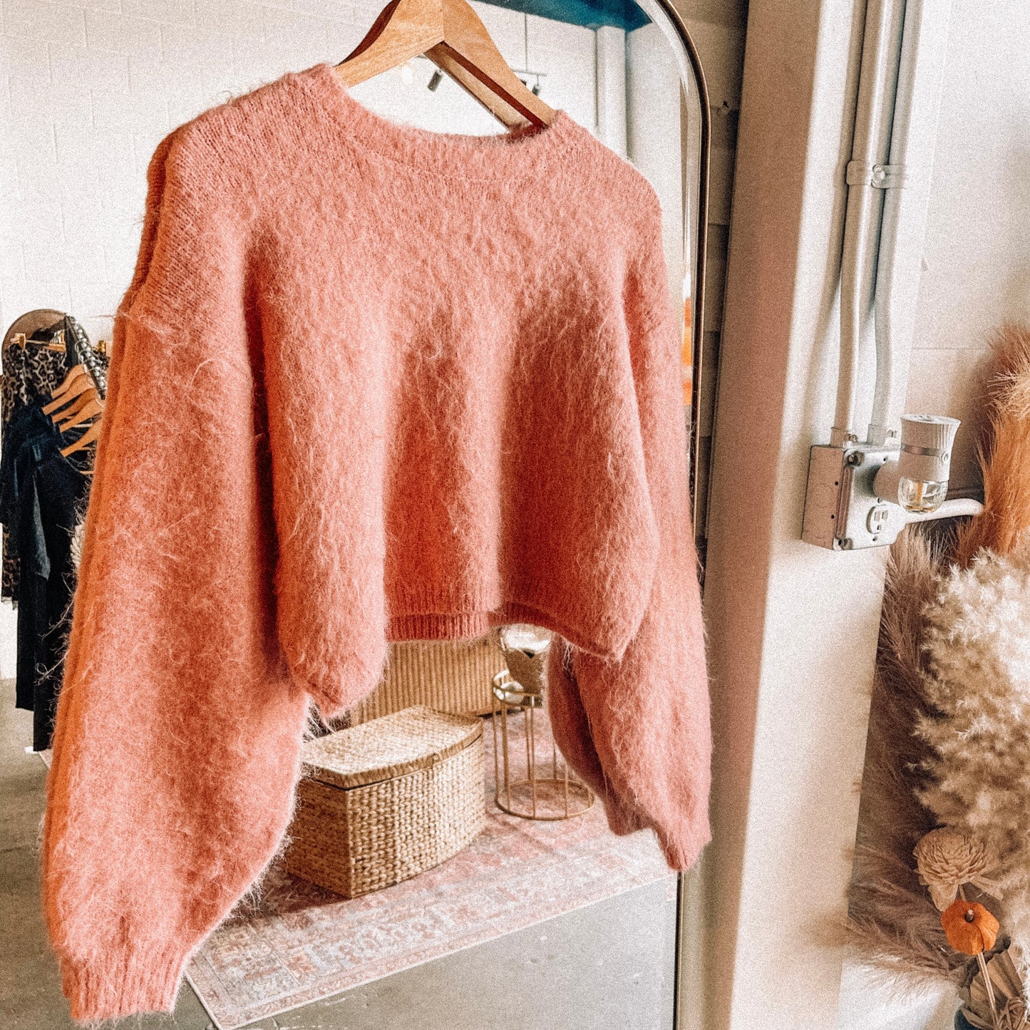 Dusty Rose Sweater