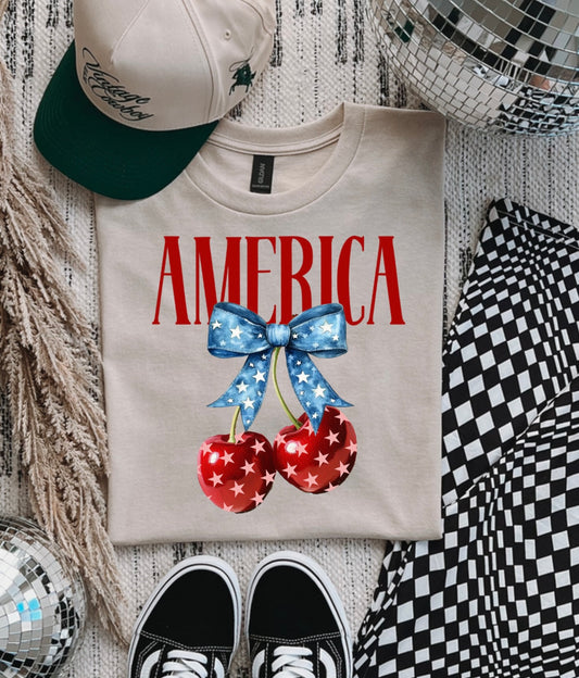 America Cherry Graphic