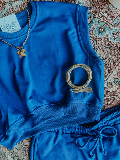 The Emmy Muscle Crop + Shorts Set