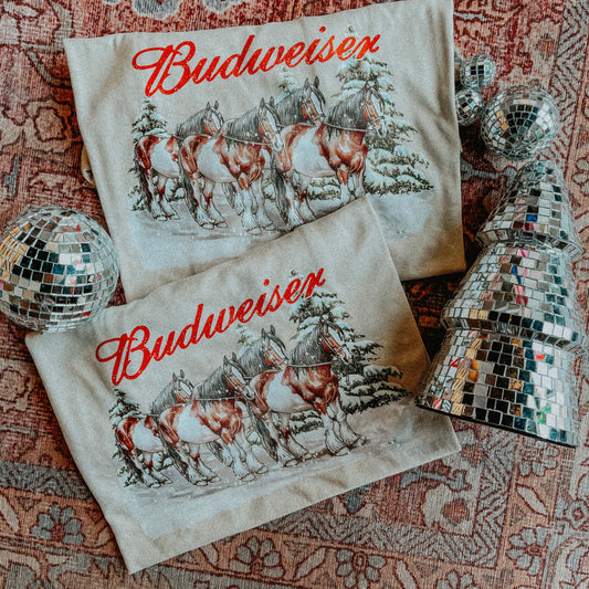 Western Christmas Graphic T-Shirt