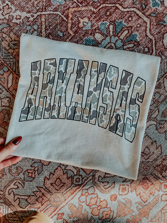 Arkansas Camo Graphic T-Shirt