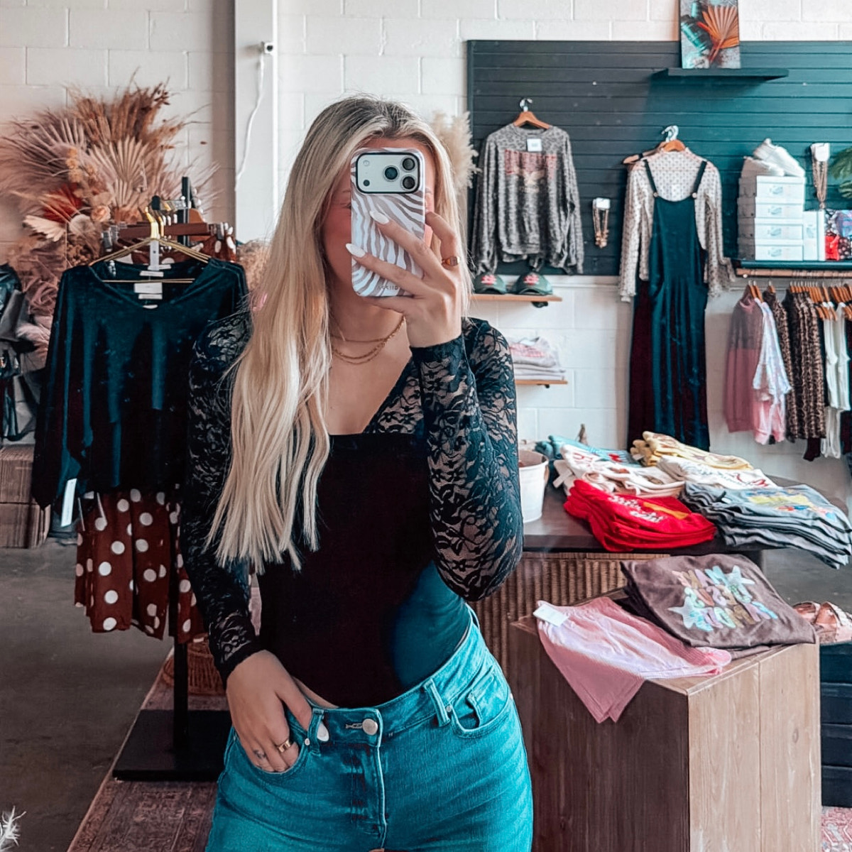 Midnight Lace Long Sleeve