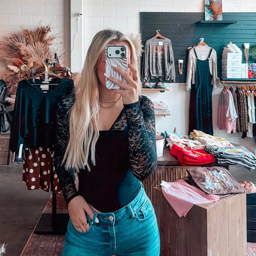 Midnight Lace Long Sleeve