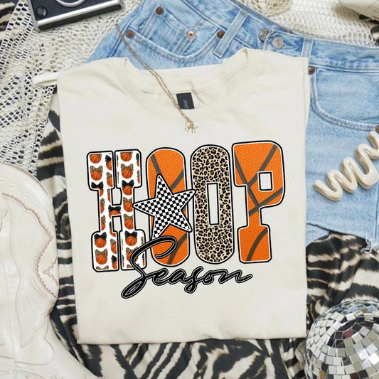Hoop Season Graphic T-Shirt