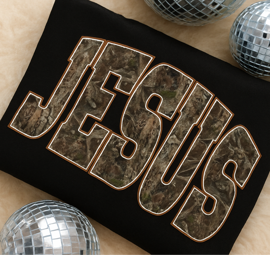 Jesus Camo Sweatshirt
