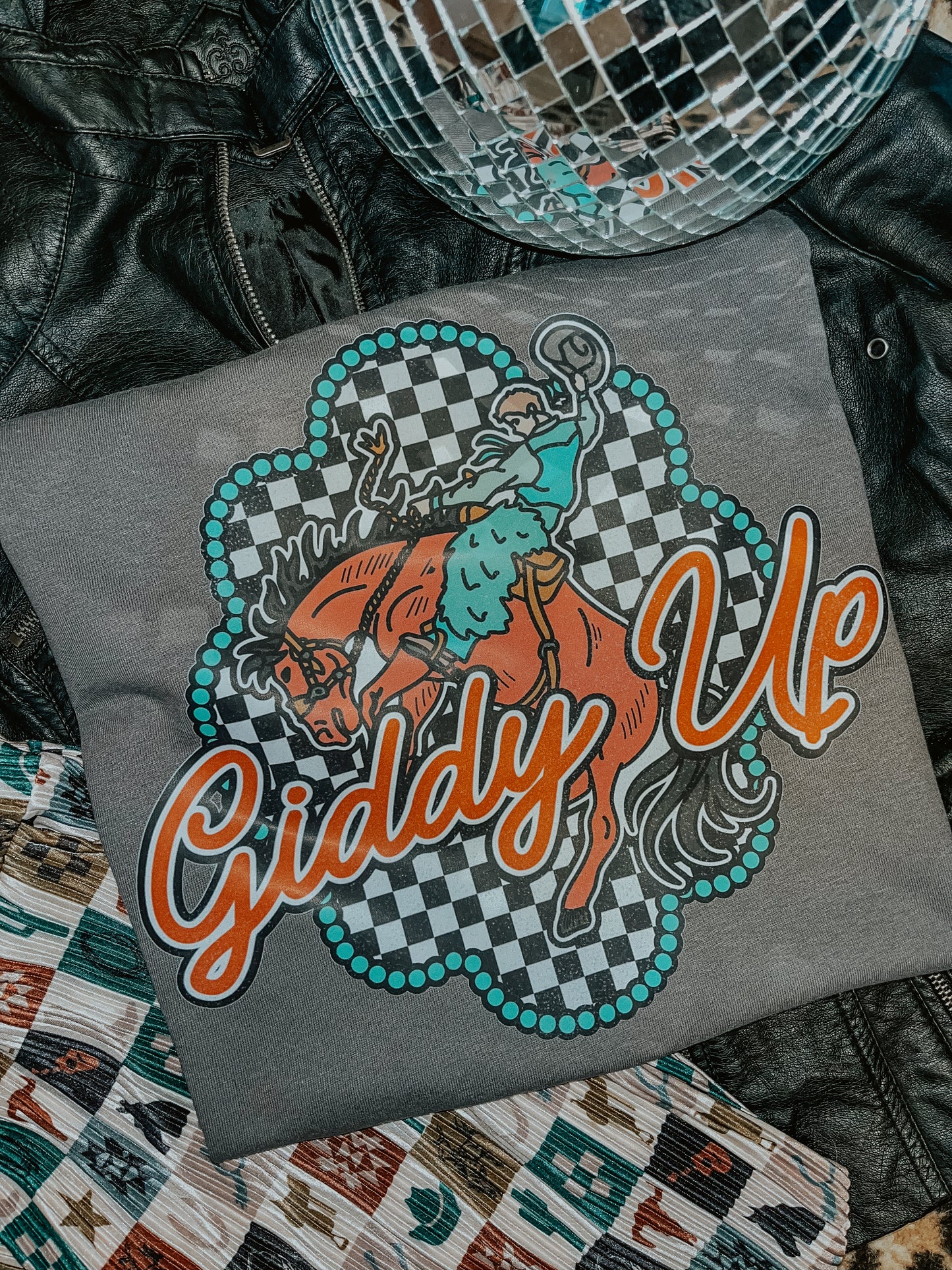 Giddy Up Graphic T-Shirt