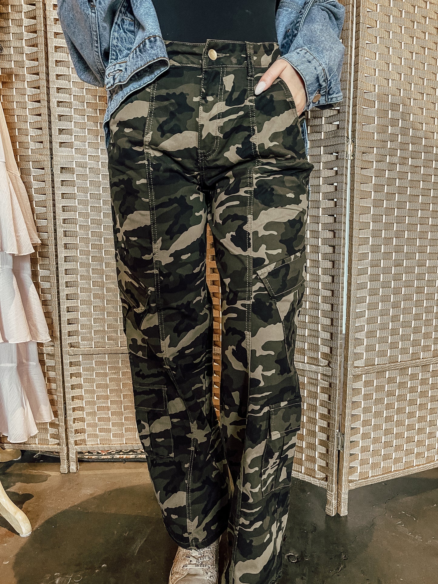 Camo Cargo Pants