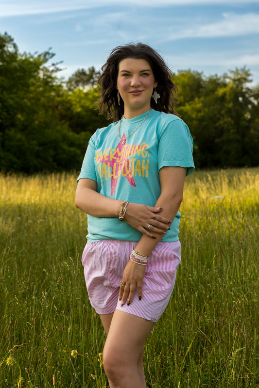 Pink Striped Boxer Shorts