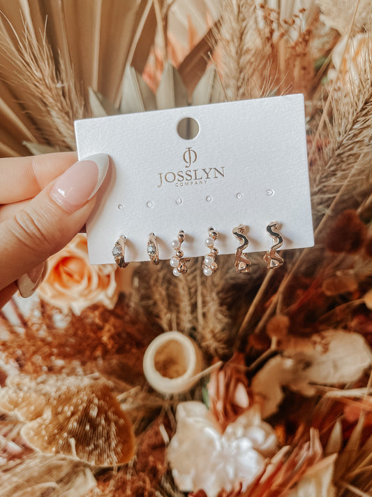 The Goldie Earring Set