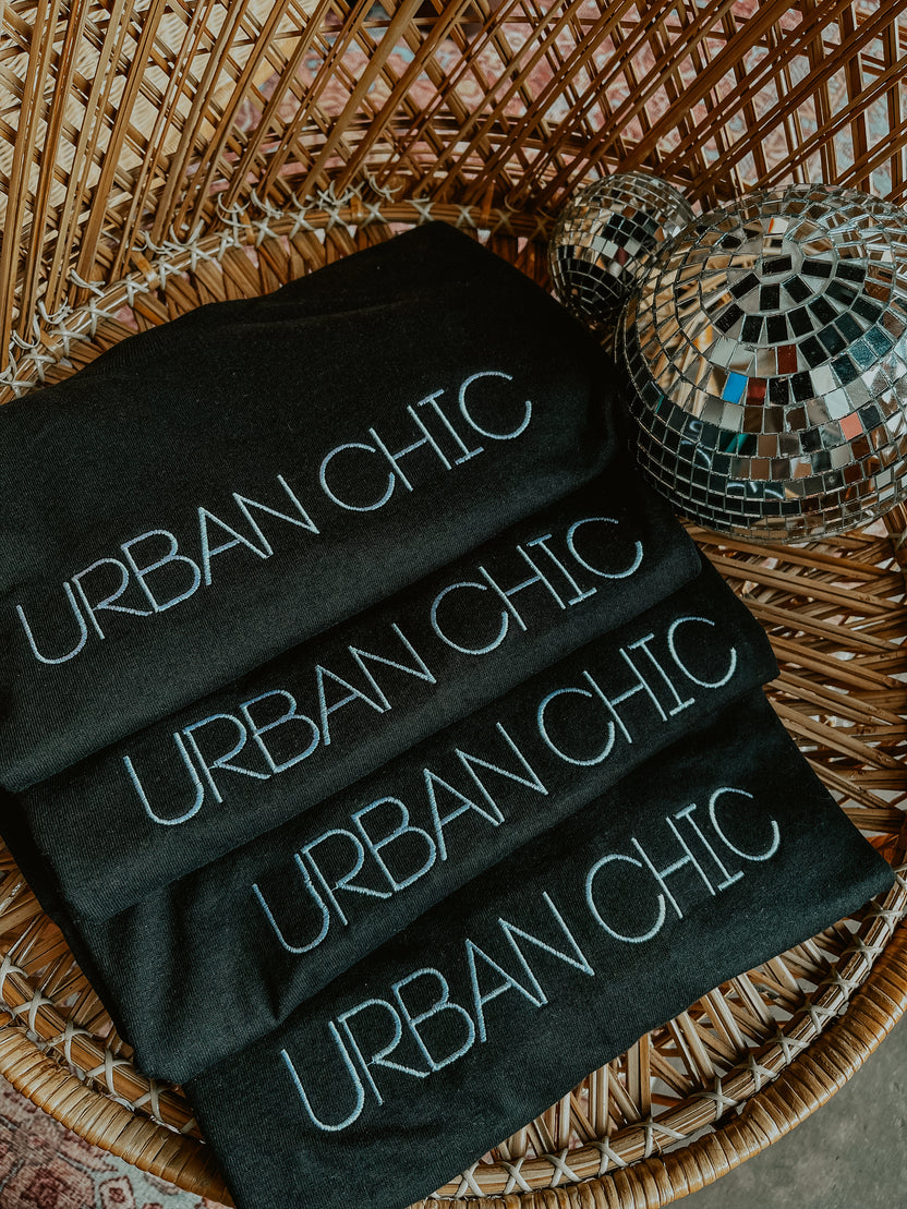 Urban Chic Embroidered T-Shirt