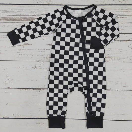 Black and White Checkered Sleeper