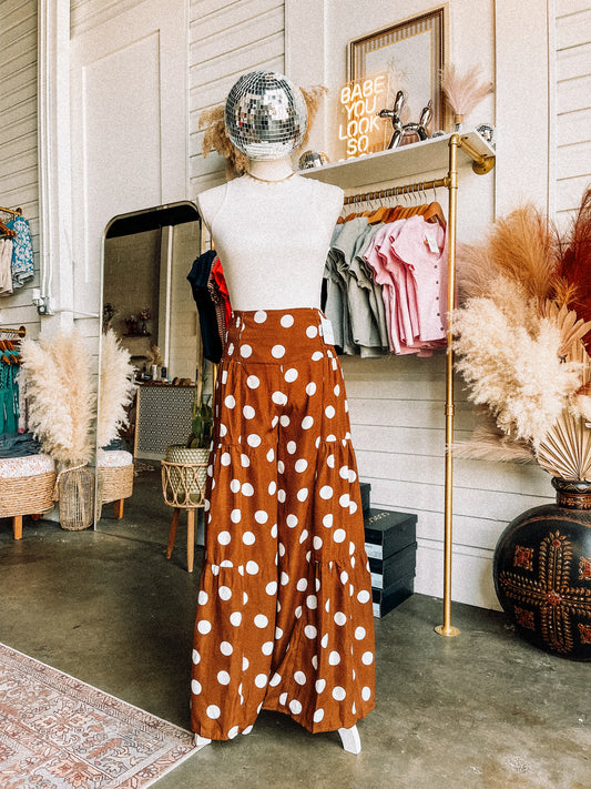 Classic Chic Polka Dot Palazzo Pants