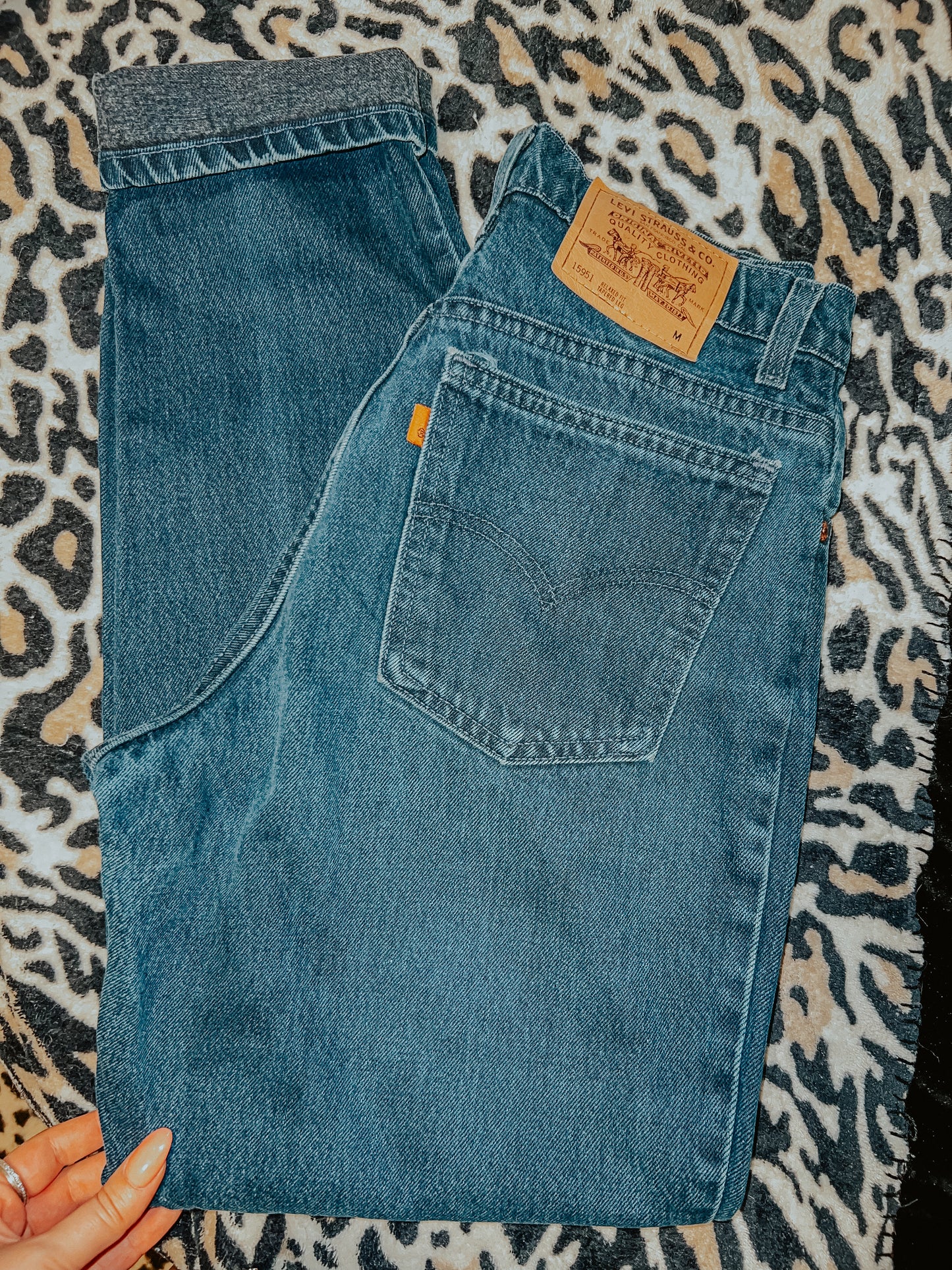 Levi Denim Jeans Style 512 Size 6/8